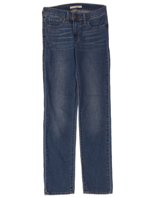 Женские джинсы Levi's 312 Shaping Slim W26 L30, синий хлопок