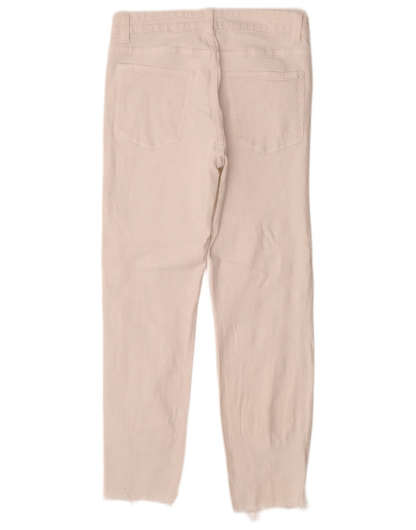 Мужские узкие джинсы ZARA EU 42, большие W32 L28, белый хлопок