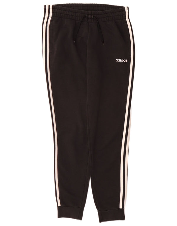 Женские спортивные брюки Adidas Joggers UK 12/14, средний черный хлопок