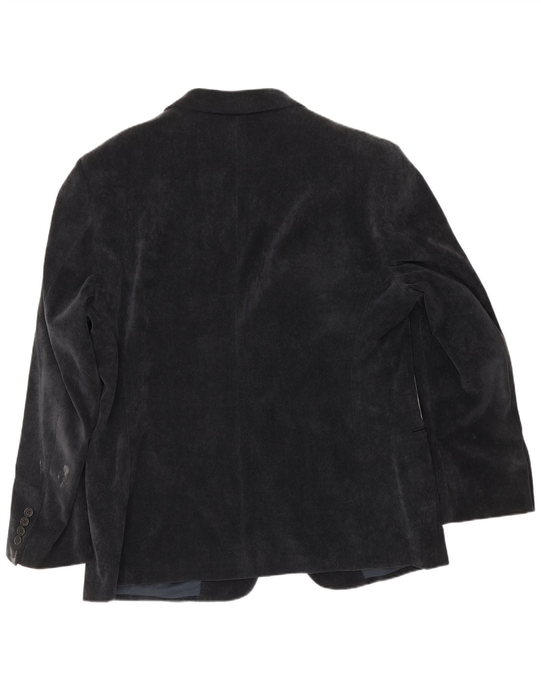 Armani Collezioni Мужской вельветовый пиджак с 2 пуговицами IT 58 3XL Темно-синий