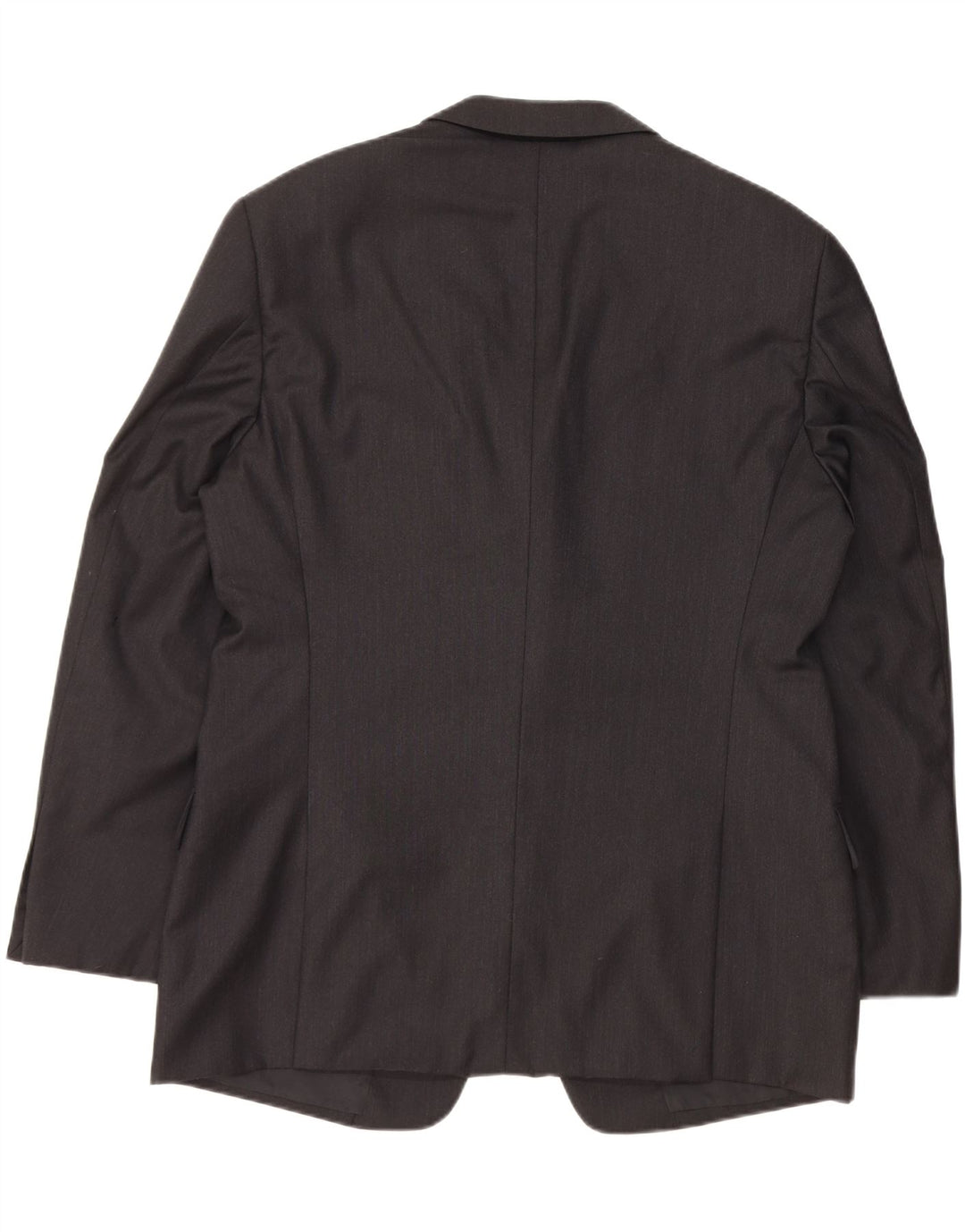 ARMANI COLLEZIONI Мужской пиджак на 3 пуговицах IT 52 XL Черный Шерстяной