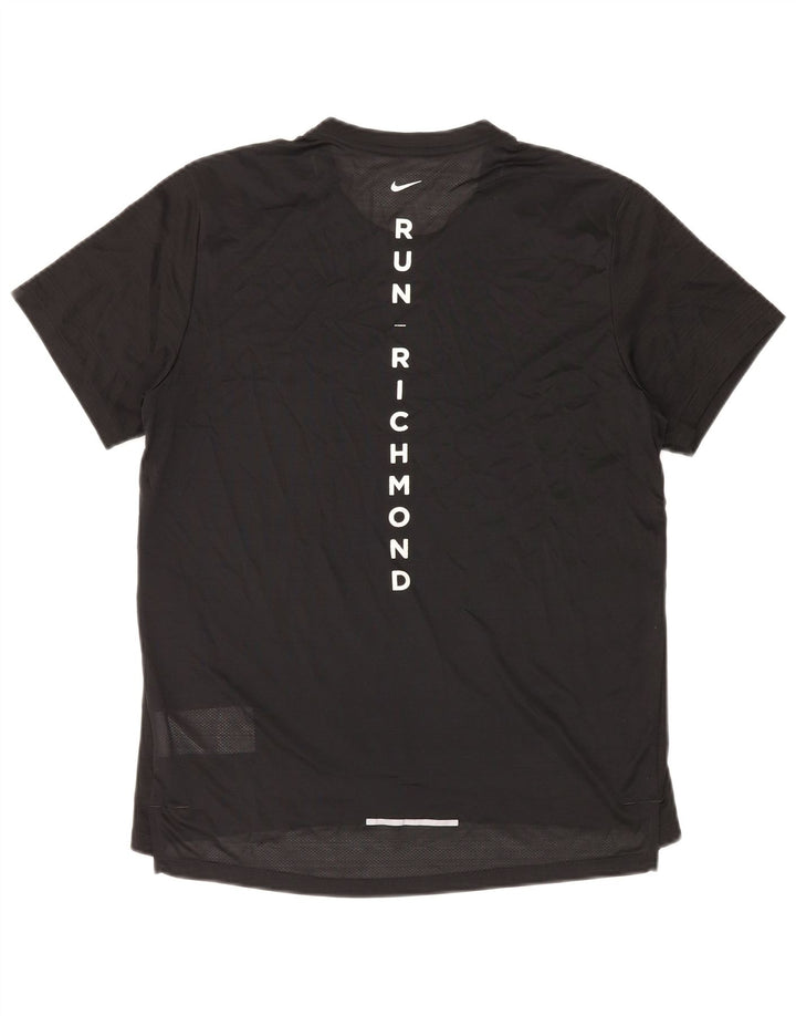 Женская футболка NIKE Dri Fit с графическим рисунком, средний черный полиэстер