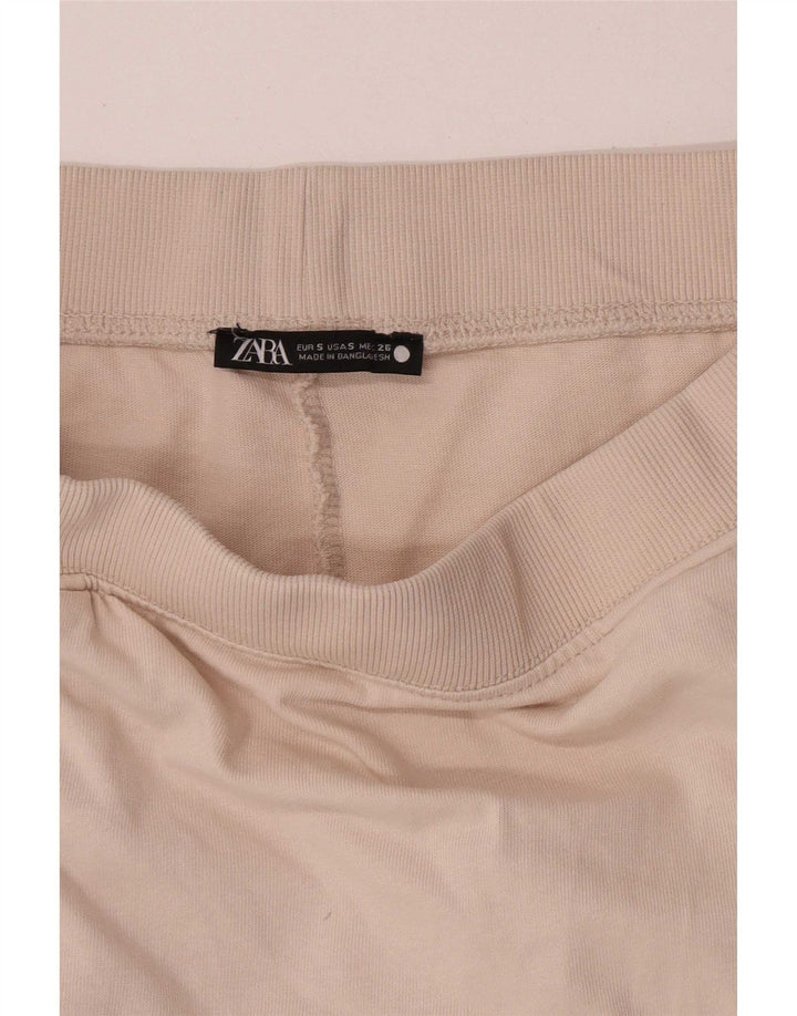 Женская длинная юбка Zara Regular, маленькая W26, бежевая