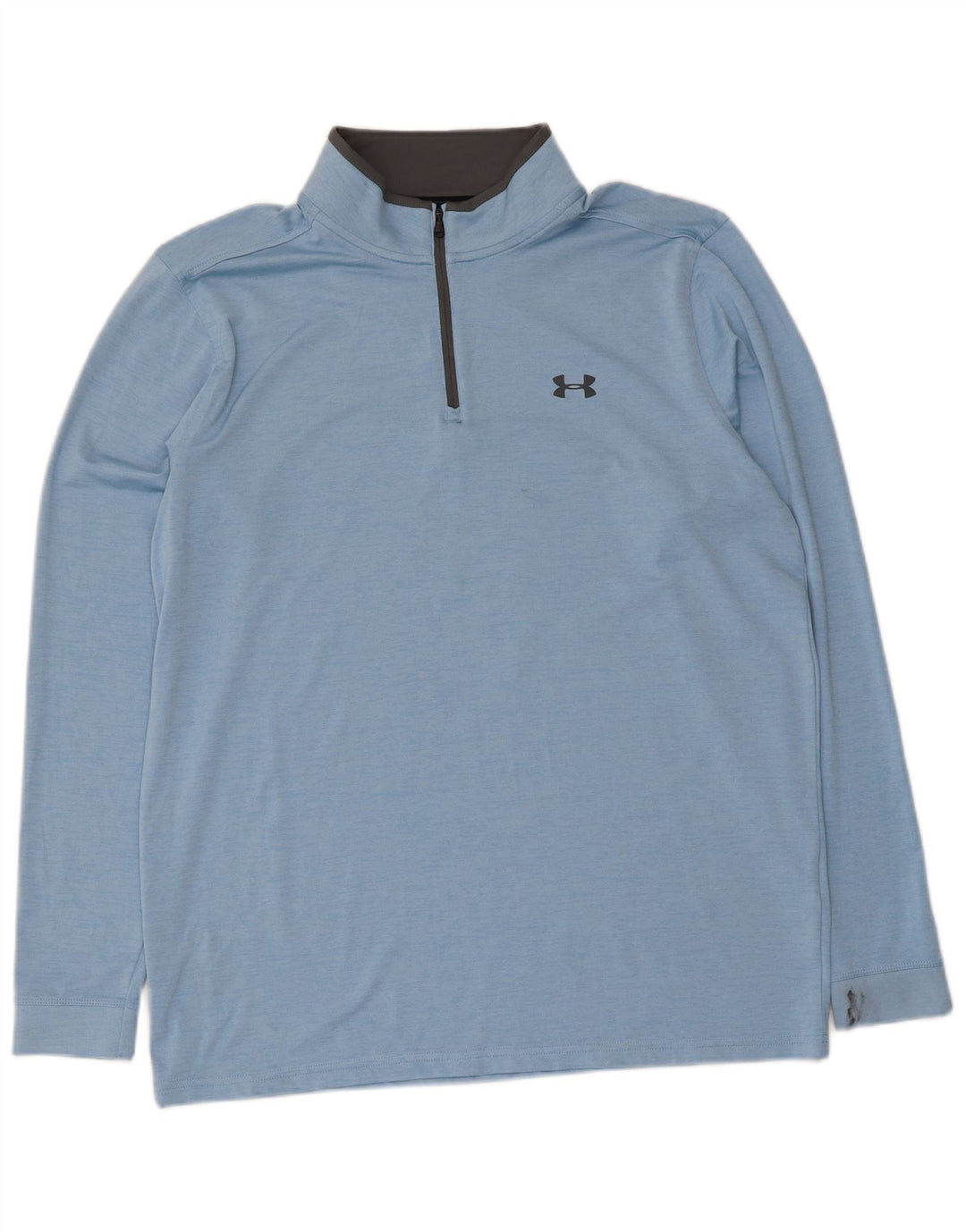 Мужской пуловер спортивный костюм Under Armour Heat Gear, большой синий в крапинку