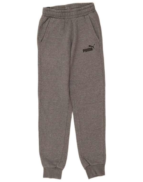 Женский спортивный костюм Puma Брюки Джоггеры UK 4 XS Серый хлопок
