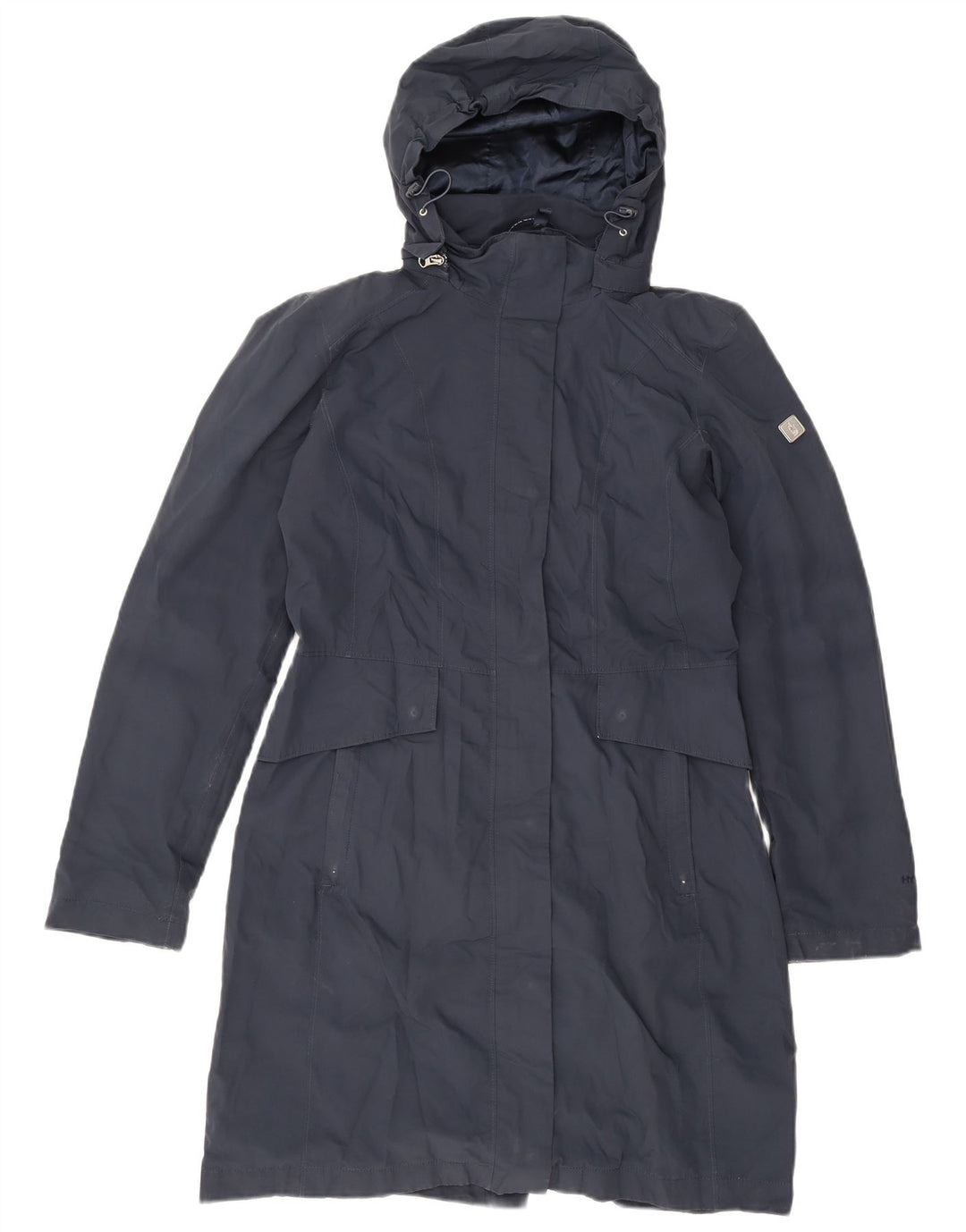 Женский плащ с капюшоном The North Face UK 14, средний темно-синий, полиэстер