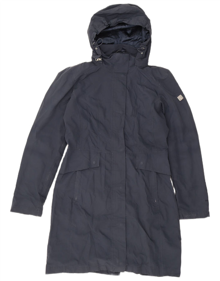 Женский плащ с капюшоном The North Face UK 14, средний темно-синий, полиэстер