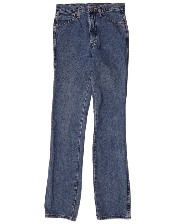 Женские прямые джинсы Wrangler W29 L36 синие, хлопок
