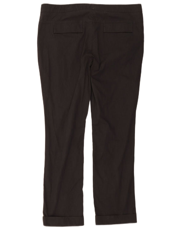 Tommy Hilfiger Женские узкие костюмные брюки США 14 XL W38 L28 Серые хлопковые