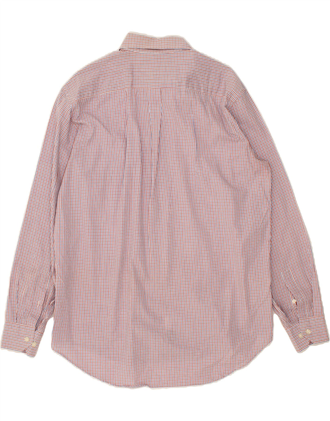 ELLESSE Mens Shirt Large Red Check Cotton Vintage Ellesse and Second-Hand Ellesse from Messina Hembry 