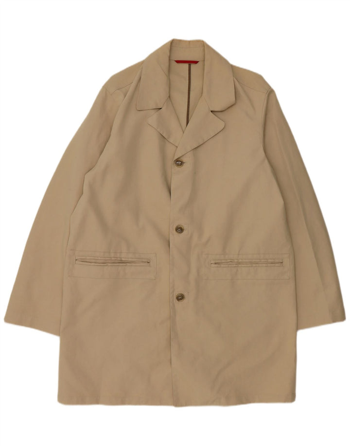 Мужское пальто Belfe UK 42 XL, бежевый хлопок