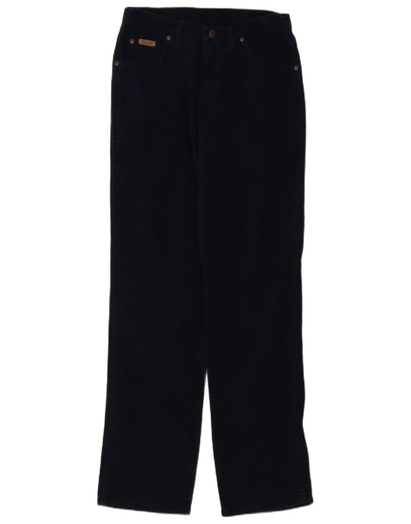 Мужские прямые вельветовые брюки Wrangler Texas W32 L34, темно-синий, хлопок