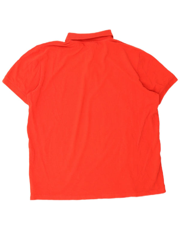 Мужская рубашка-поло KAPPA 2XL, красный хлопок