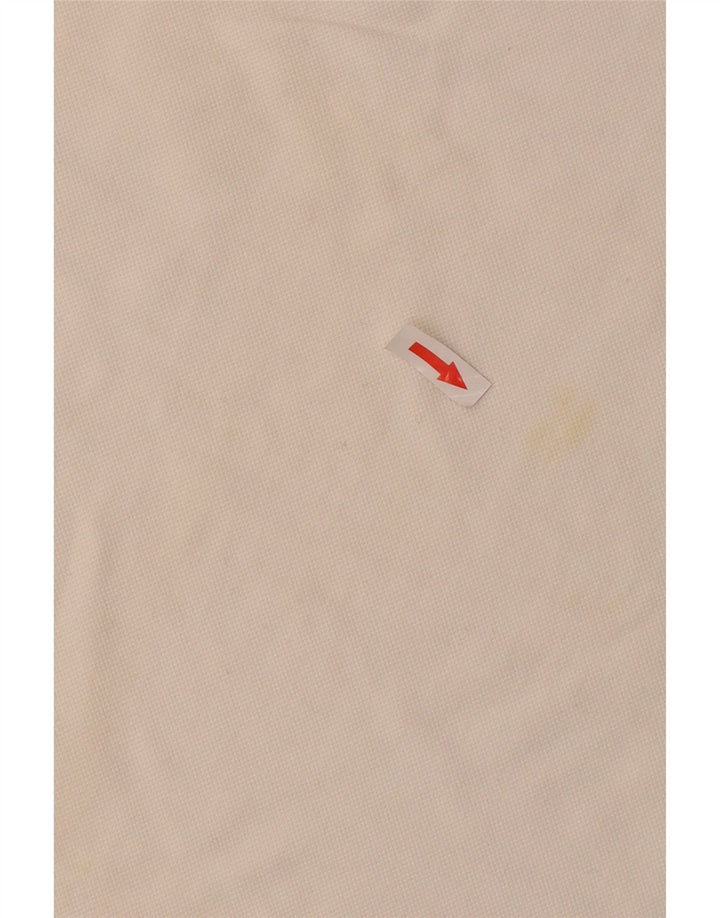 Рубашка-поло Fred Perry для мальчиков 13-14 лет, белый хлопок