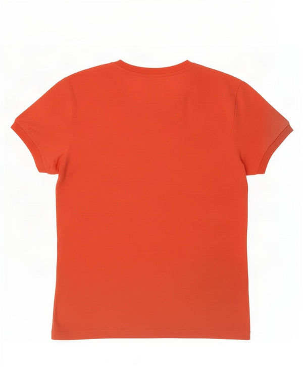 Женская футболка с графическим рисунком Champion Heritage Fit Top UK 14, хлопковый цвет среднего розового цвета