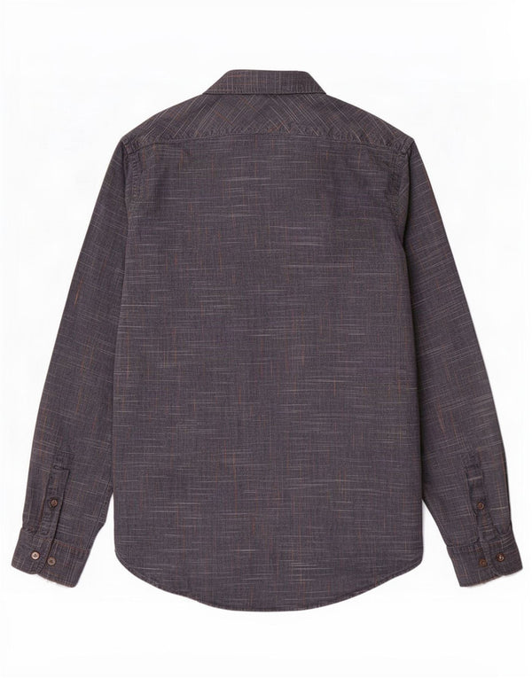 Мужская рубашка классического кроя Paul Smith, маленькая, темно-синяя, хлопковая в крапинку