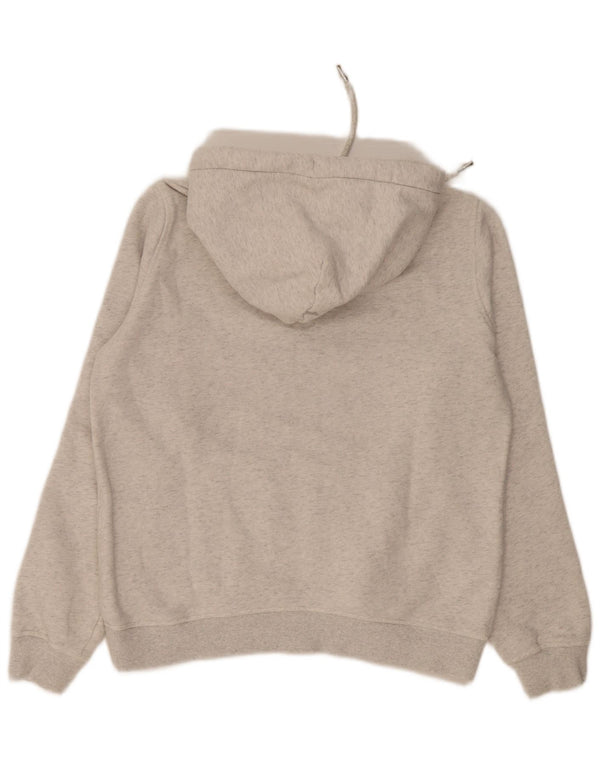 Женский джемпер с капюшоном Jack Wills UK 12, средний серый хлопок в крапинку