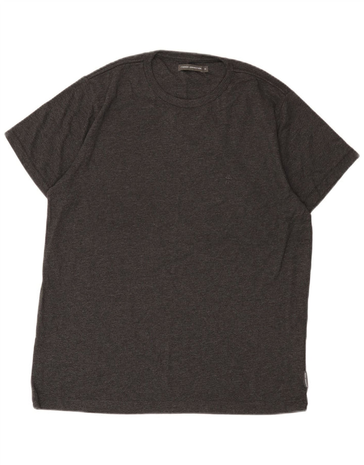 Мужская футболка French Connection Top XL, серый хлопок