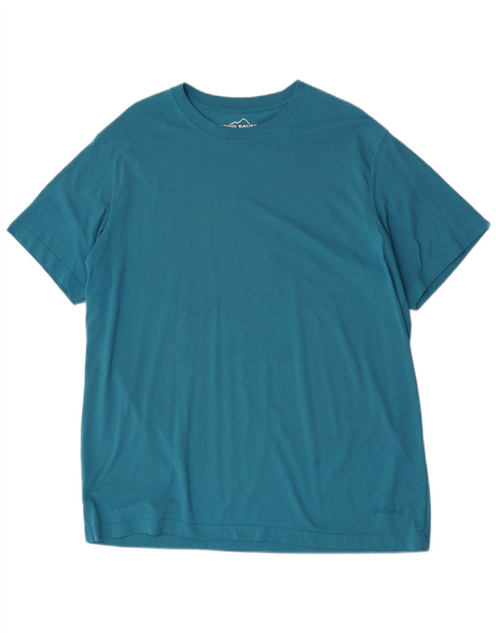 Мужская футболка Eddie Bauer Top XL, синяя, хлопок