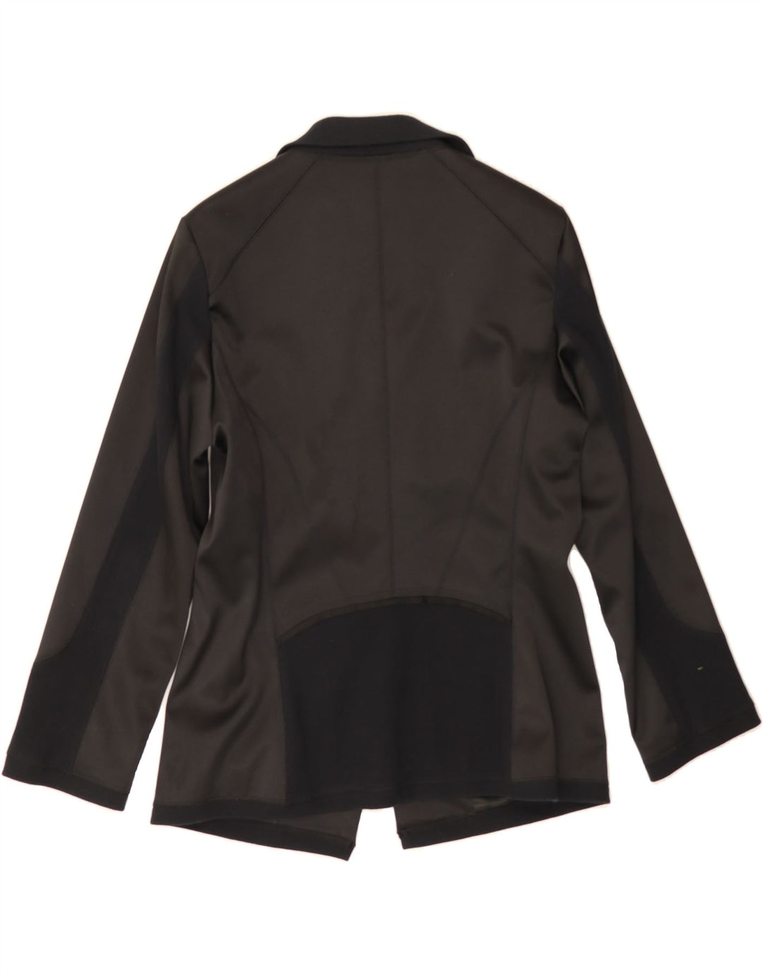 BEATE HEYMANN Womens Blazer Jacket UK 16 Large Black Polyester Vintage Beate Heymann and Second-Hand Beate Heymann from Messina Hembry 