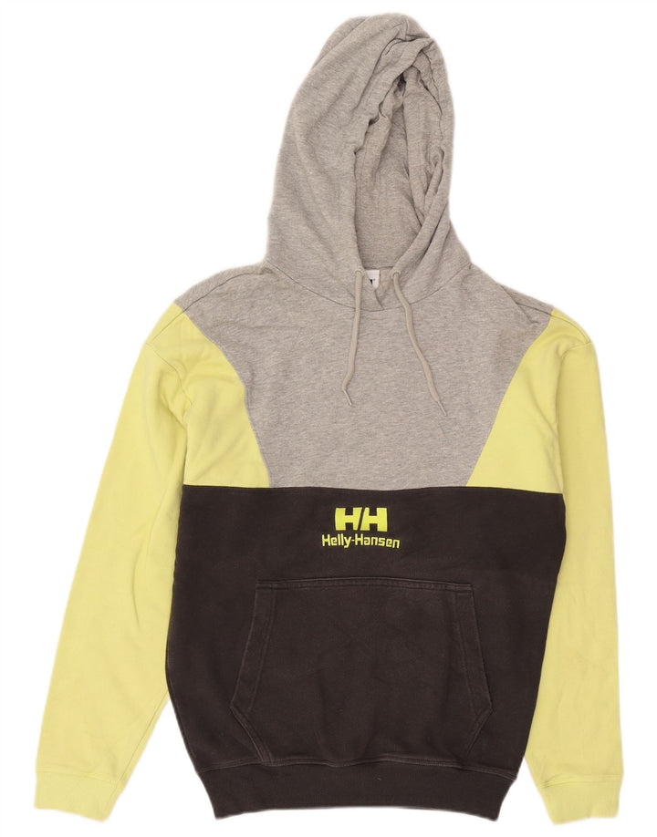 Мужской джемпер с капюшоном Helly Hansen, маленький разноцветный, с цветными блоками