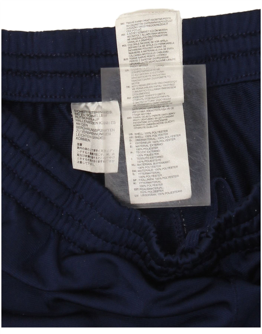 Мужские спортивные брюки Adidas Joggers 2XL темно-синие из полиэстера
