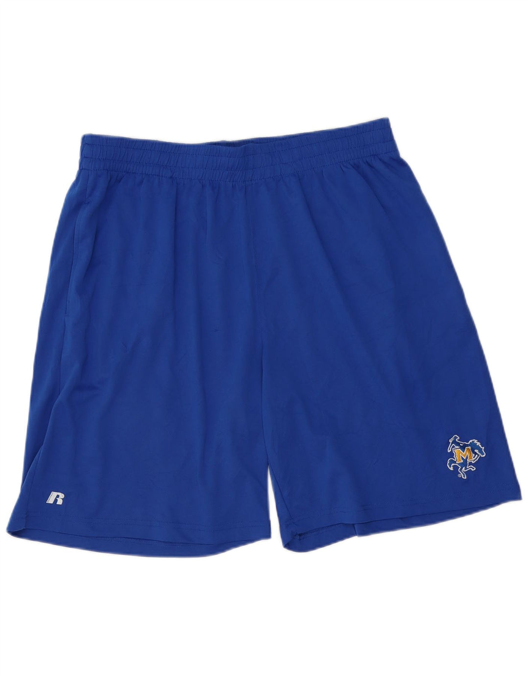 Мужские спортивные шорты RUSSELL ATHLETIC 2XL, синие, полиэстер
