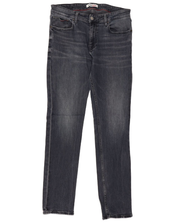 Мужские прямые джинсы Tommy Hilfiger Ryan W34 L34, темно-синий, хлопок