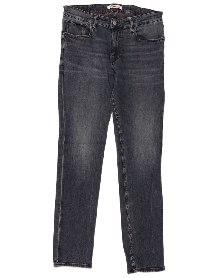 Мужские прямые джинсы Tommy Hilfiger Ryan W34 L34, темно-синий, хлопок