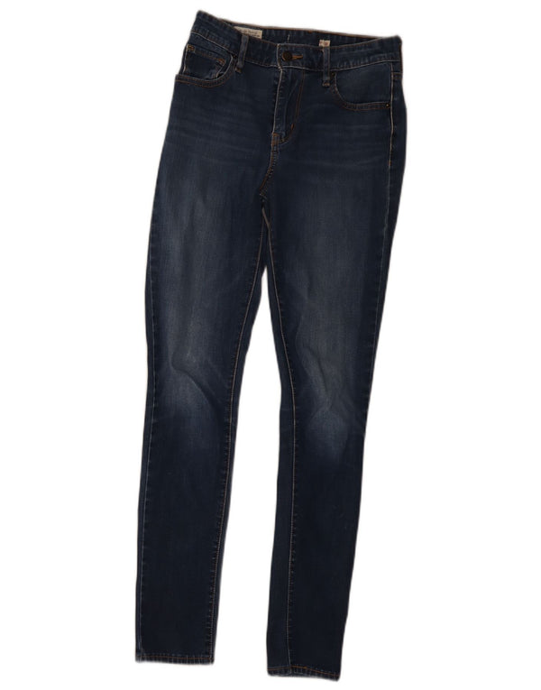 Женские джинсы скинни Levi's W26 L30 синие, хлопок