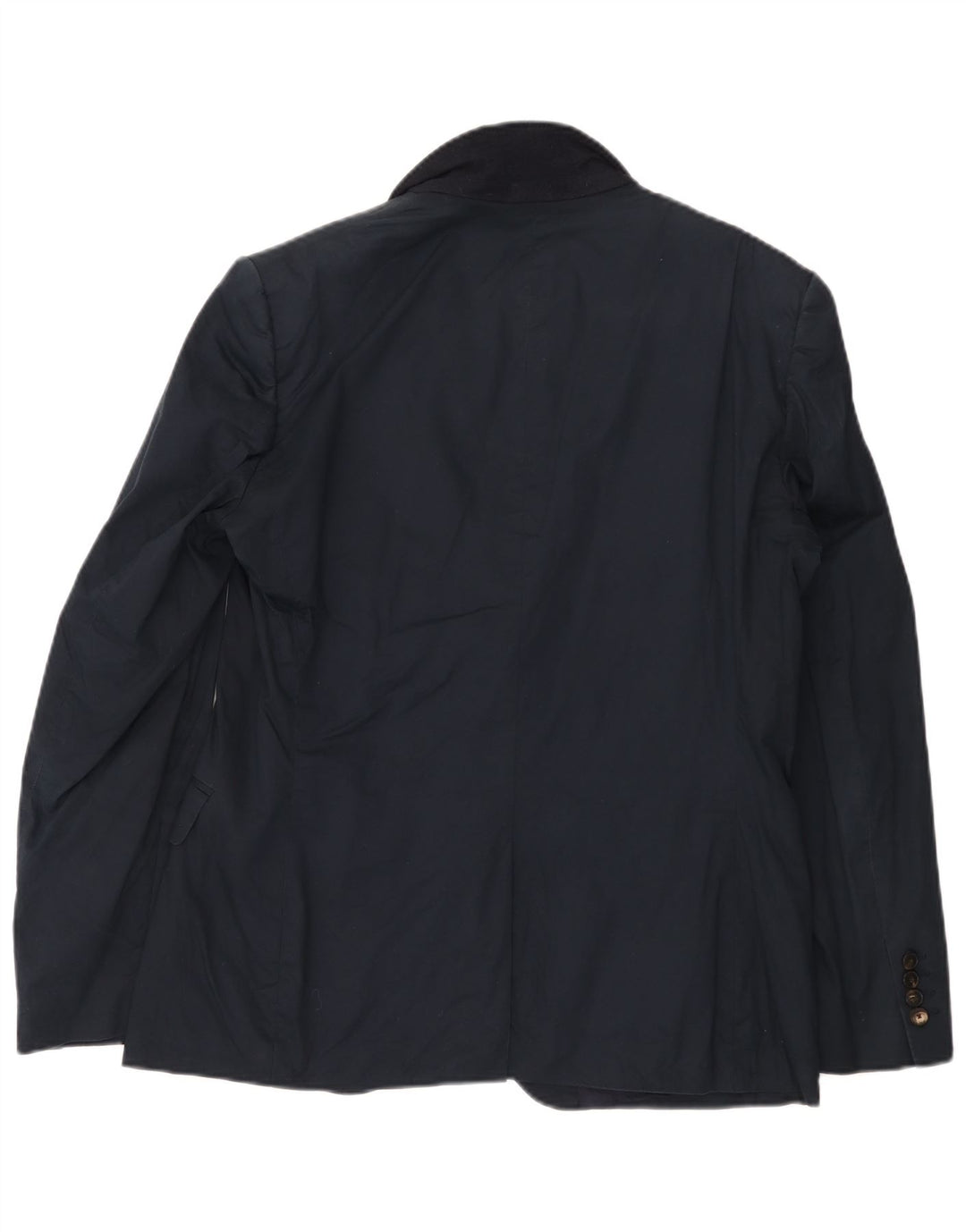Мужской пиджак Reiss на 2 пуговицах, Великобритания 42 XL, темно-синий, хлопок