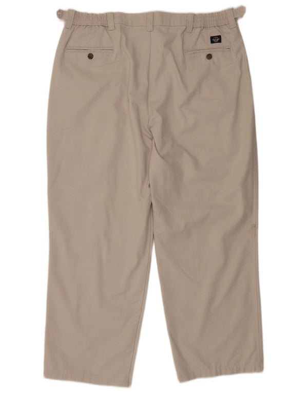 Мужские брюки-чиносы цвета хаки Dockers W40 L28, серый хлопок