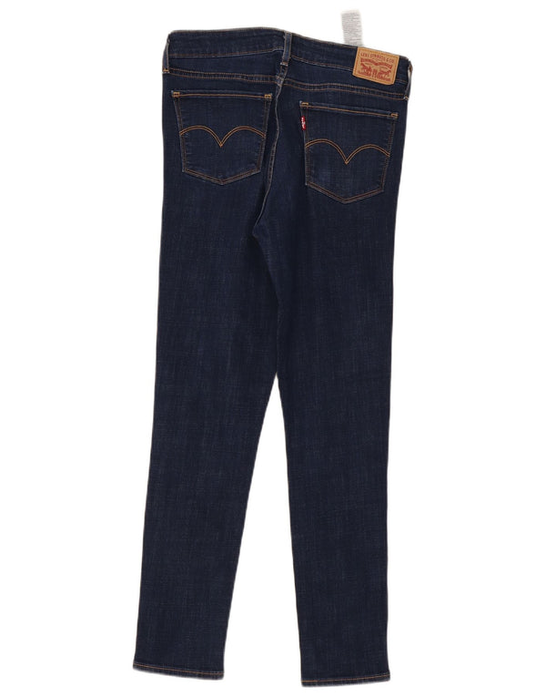 Женские джинсы скинни Levi's 711 W29 L28 Темно-синие, хлопок
