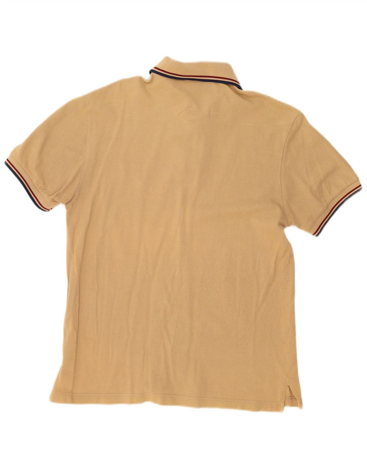 Мужская рубашка-поло Fred Perry, маленькая, бежевая, хлопок