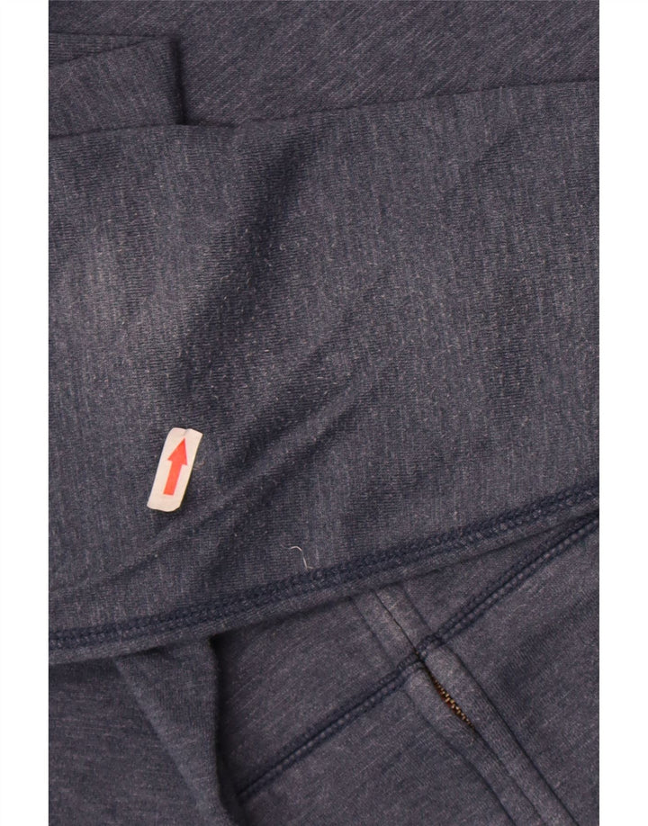 Мужской свитер с капюшоном на молнии Levi's, маленький темно-синий, хлопковый в крапинку