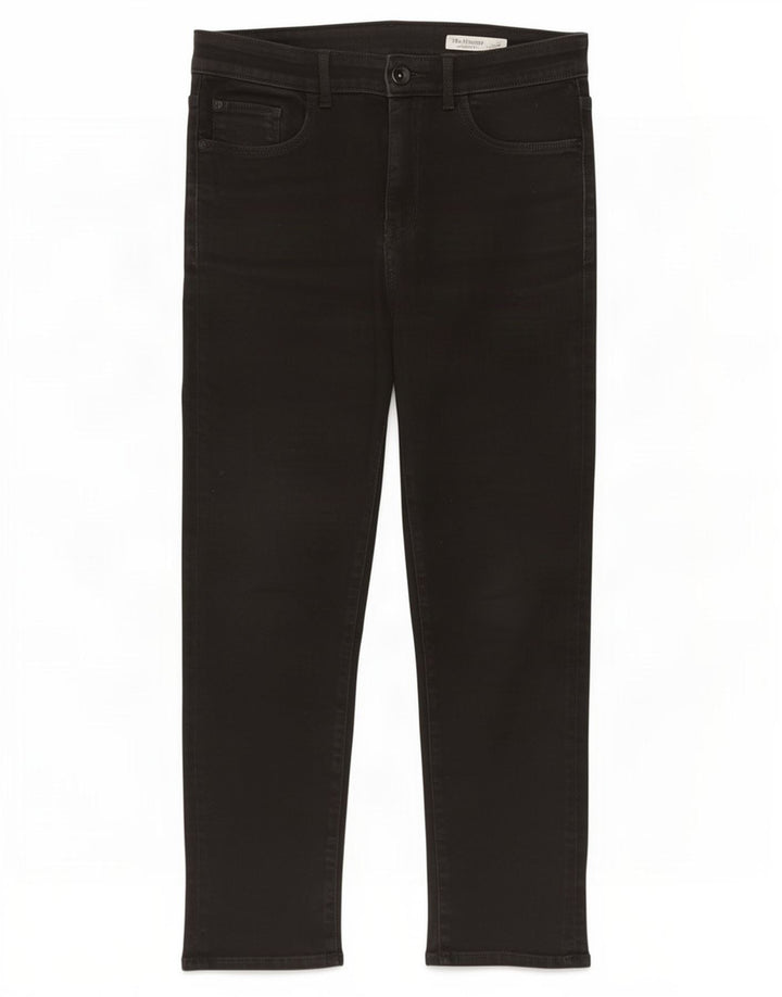 Женские укороченные джинсы Marks & Spencer The Harper UK 12 Medium W30 L24 черные