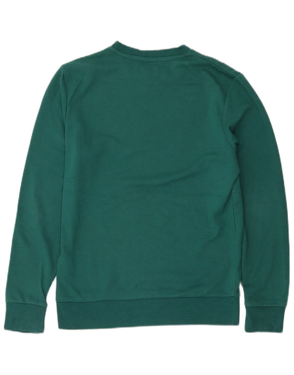 Мужской свитшот с рисунком Jack & Jones, маленький зеленый хлопковый джемпер
