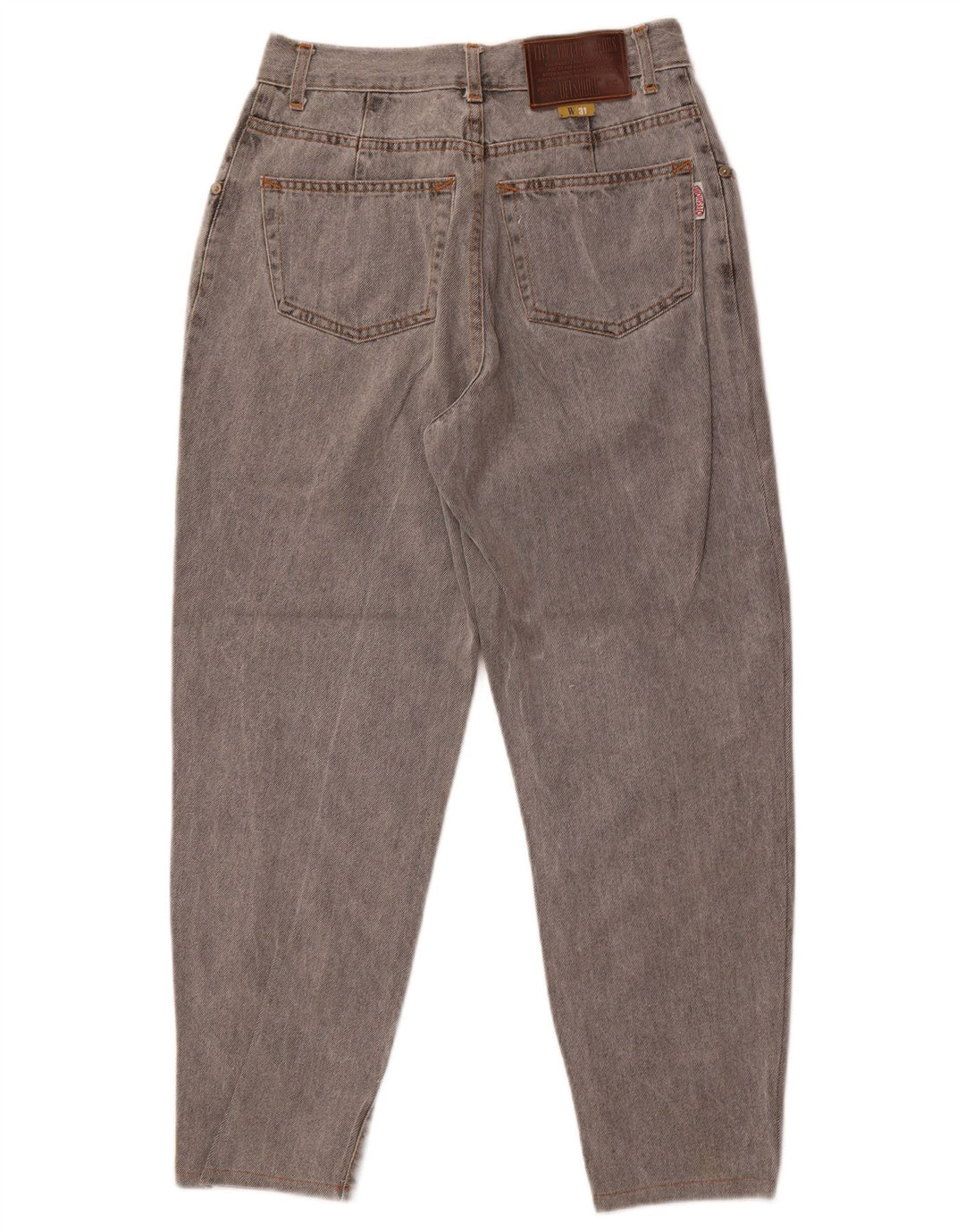 OFFSHORE Женские укороченные джинсы с высокой талией W31 L26 Серый хлопок