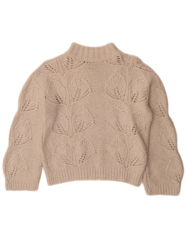 Женский джемпер с высоким воротником Massimo Dutti UK 4 XS Off White