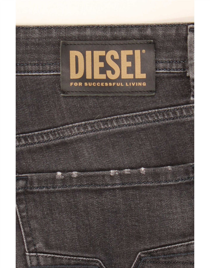 Мужские прямые джинсы Diesel Larkee Regular W38 L32, серый хлопок