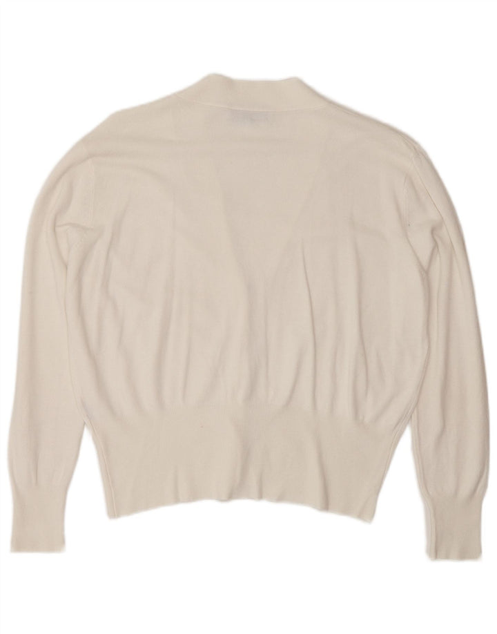 Женский кардиган Zara UK 14, средний белый