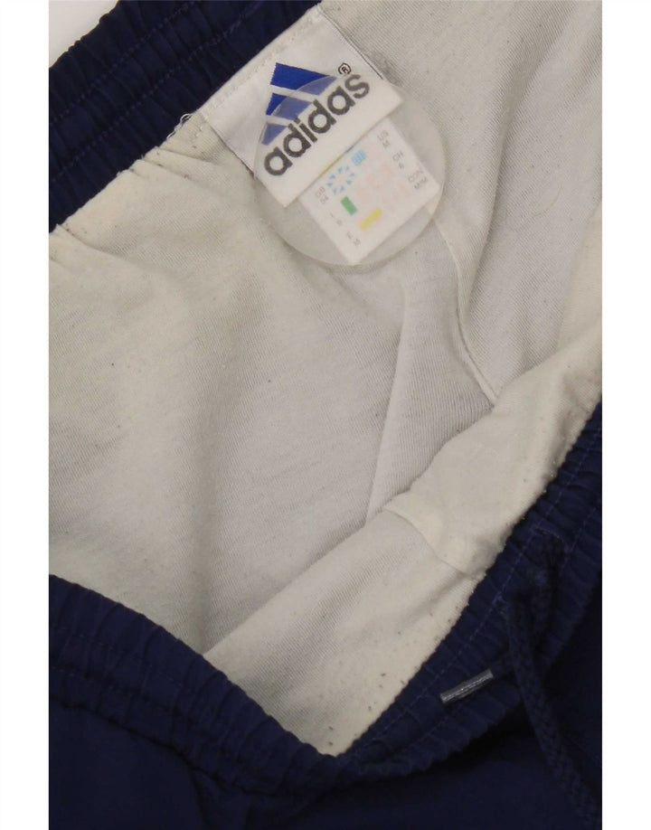 Мужские спортивные брюки Adidas XL темно-синие из полиэстера