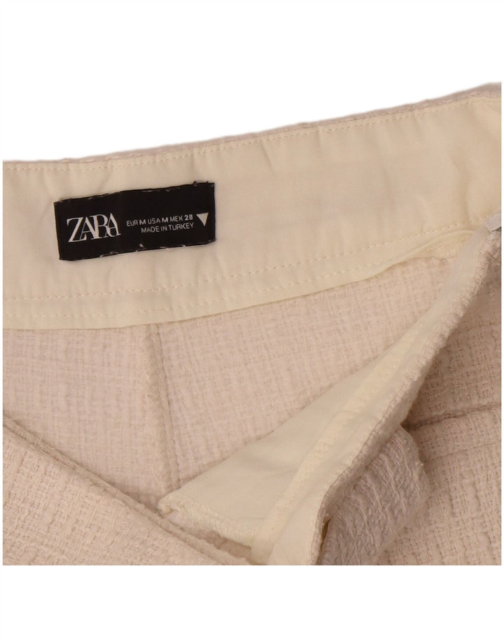 Женские повседневные шорты Zara Medium W28, белые