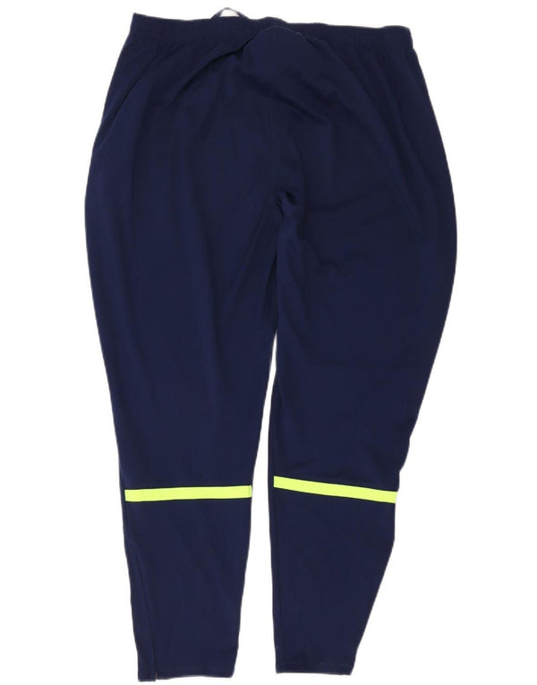 Женские спортивные брюки Nike Dri Fit UK 18 XL, темно-синие с цветными блоками