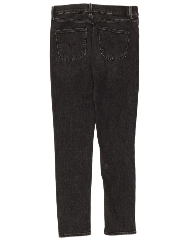 Женские джинсы скинни Levi's W28 L30 Серые, хлопок