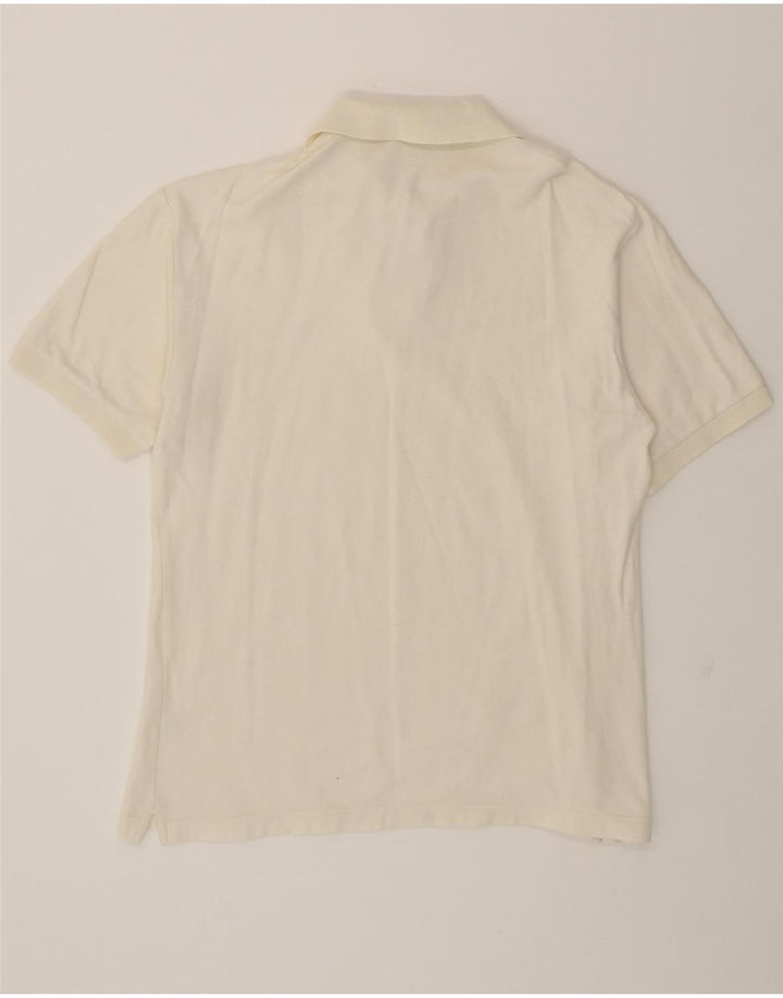 FILA Mens Polo Shirt IT 52 Large Off White Vintage Fila and Second-Hand Fila from Messina Hembry 