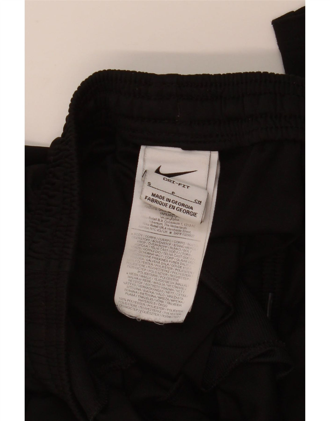 Мужские спортивные брюки Nike Dri Fit, маленькие черные полиэстер
