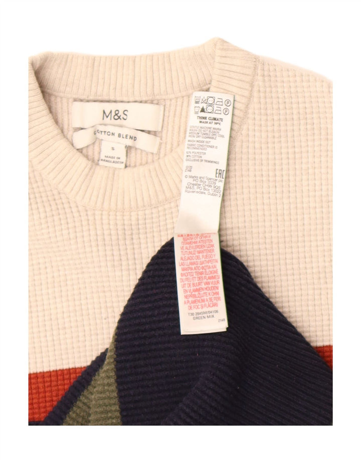 Женский джемпер с круглым вырезом Marks & Spencer, Великобритания, 10 маленьких разноцветных