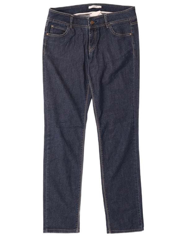 Женские узкие джинсы Marella UK 10, маленькие W28 L30, синие, хлопок