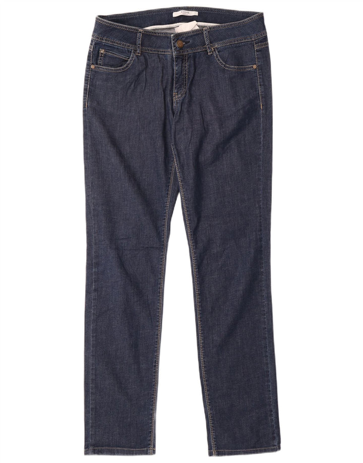 Женские узкие джинсы Marella UK 10, маленькие W28 L30, синие, хлопок